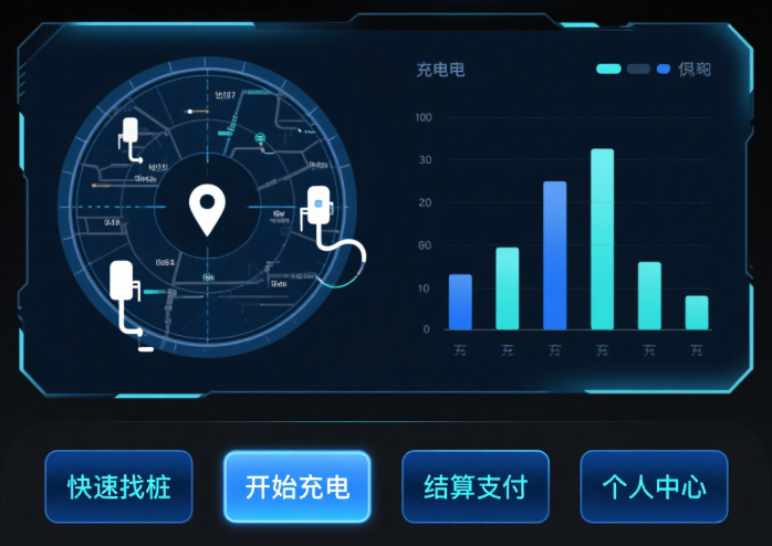 共享充電樁軟件開發：功能亮點?